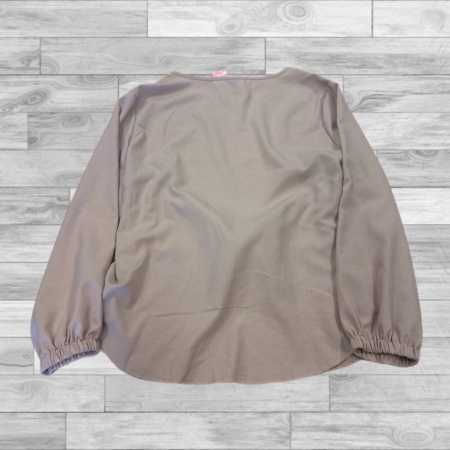 Top Long Sleeve By Clothes Mentor In Pink, Size: 2x