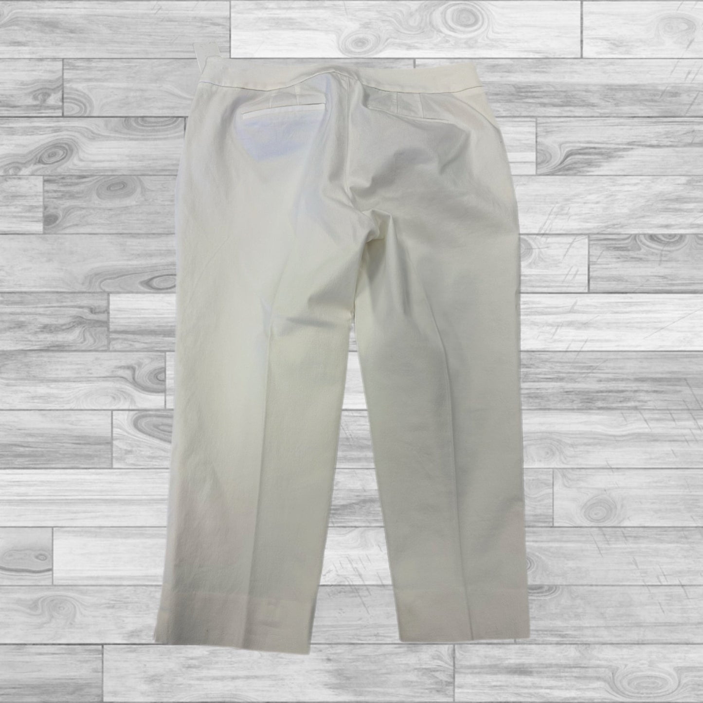 White Capris Talbots, Size 6petite