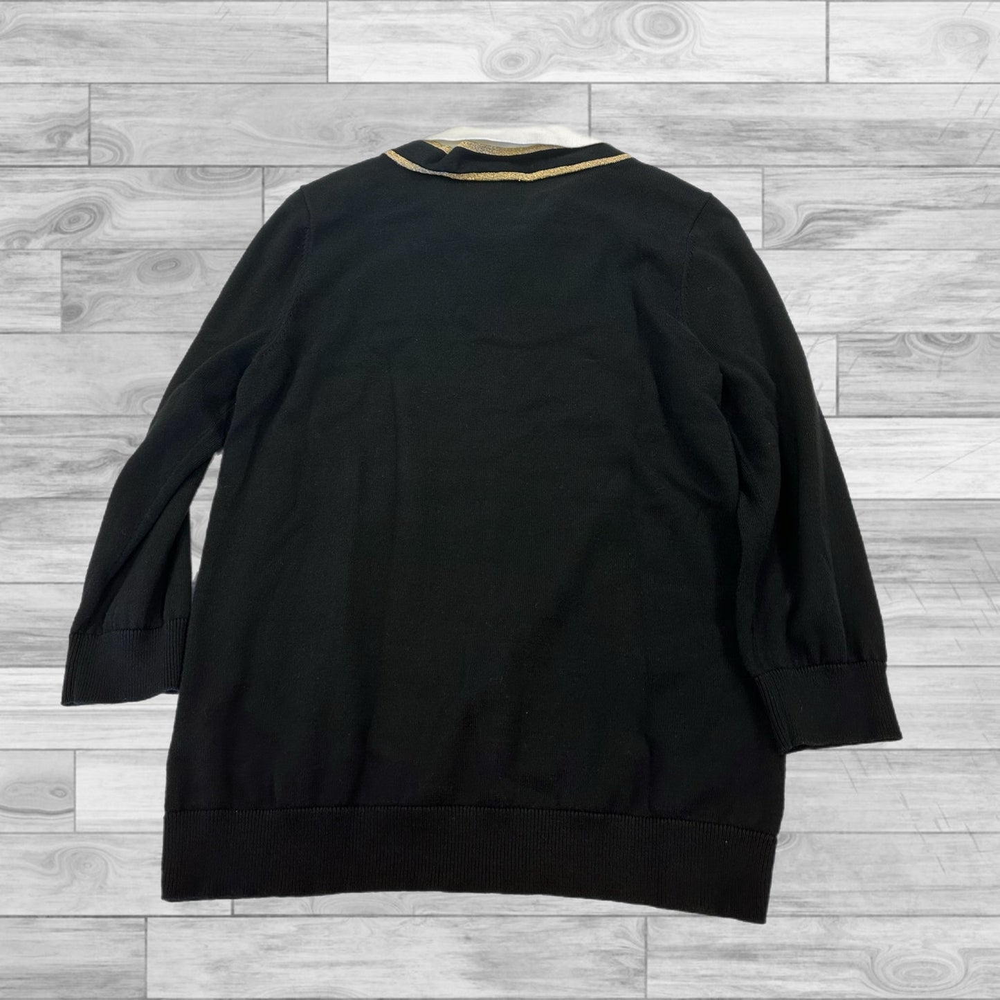 Top Long Sleeve By Ralph Lauren In Black, Size: L