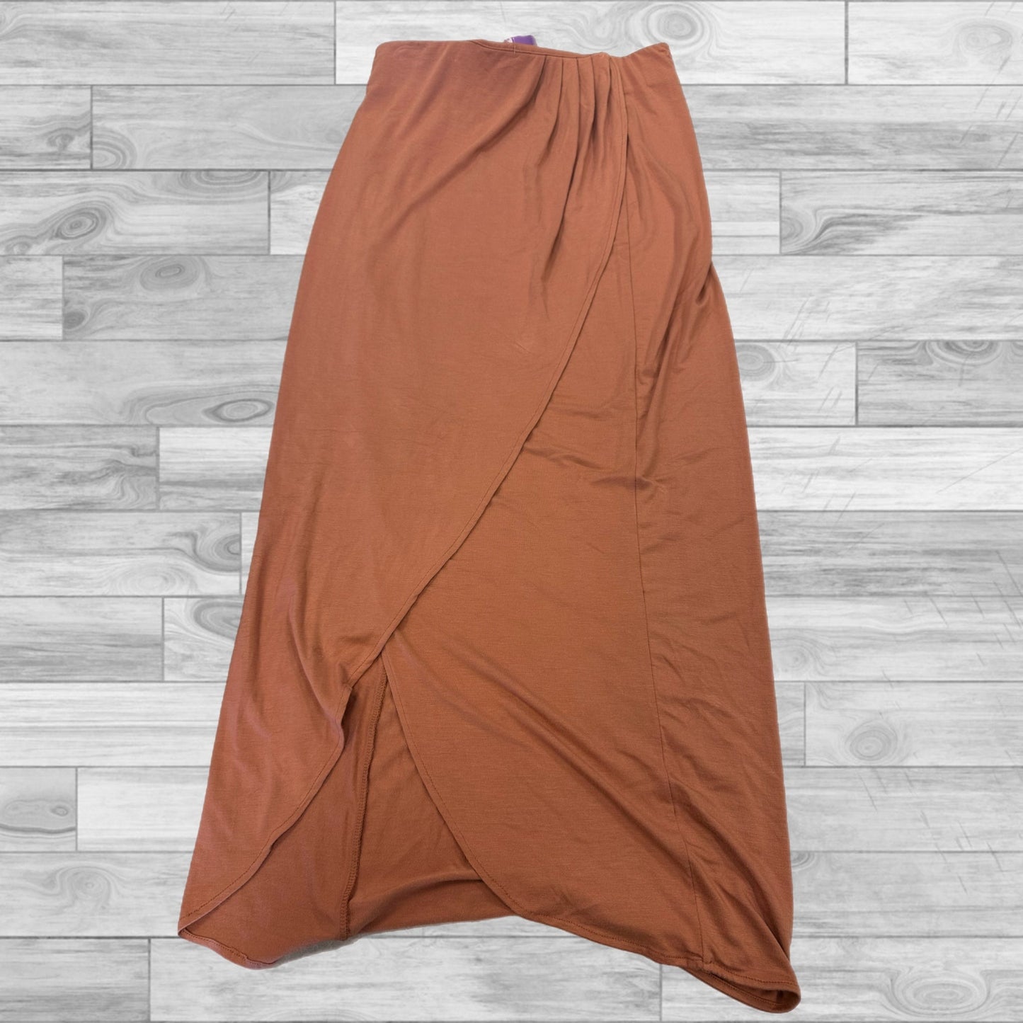 Skirt Maxi By Clothes Mentor In Orange, Size: M