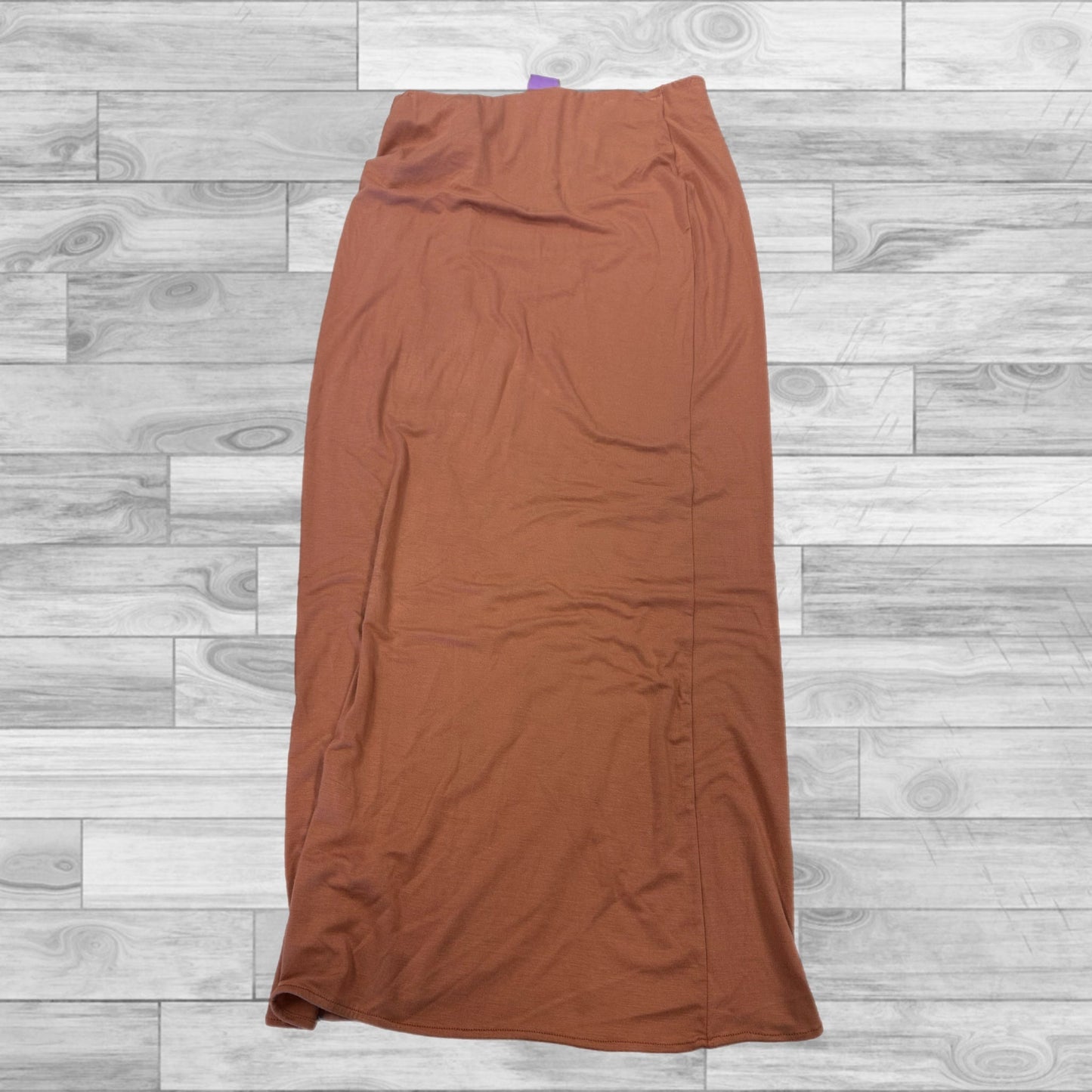 Skirt Maxi By Clothes Mentor In Orange, Size: M