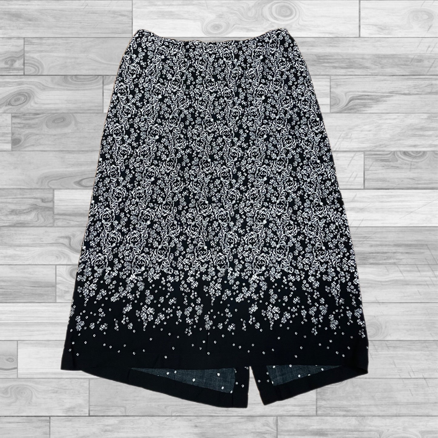 Skirt Maxi By Cj Banks In Black & White, Size: 1x