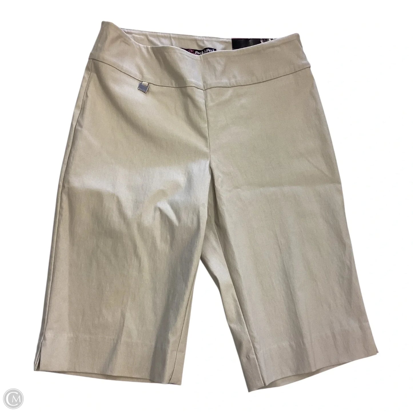 Shorts By Peck And Peck In Tan, Size: 10