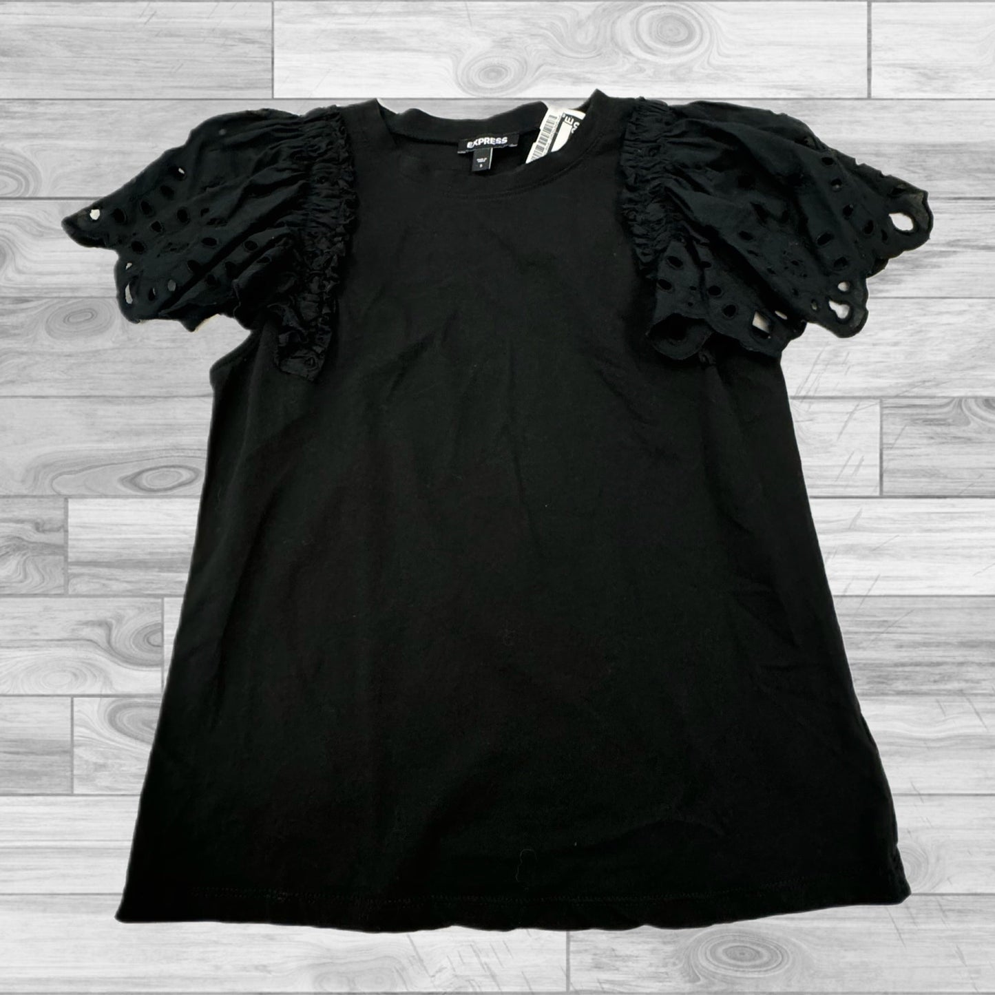 Black Top Short Sleeve Express, Size S