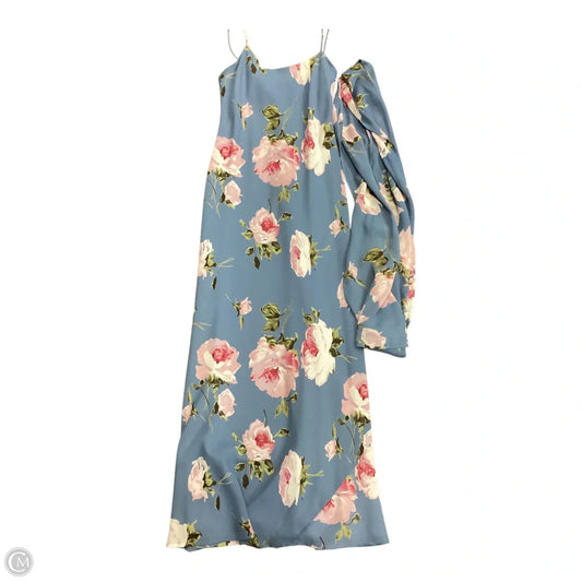 Dress Casual Maxi By Cmc In Floral Print, Size: 8