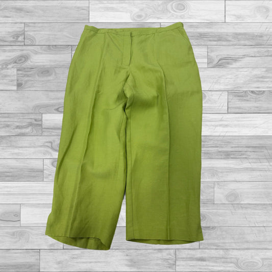 Pants Cropped By Ruby Rd In Green, Size: 18