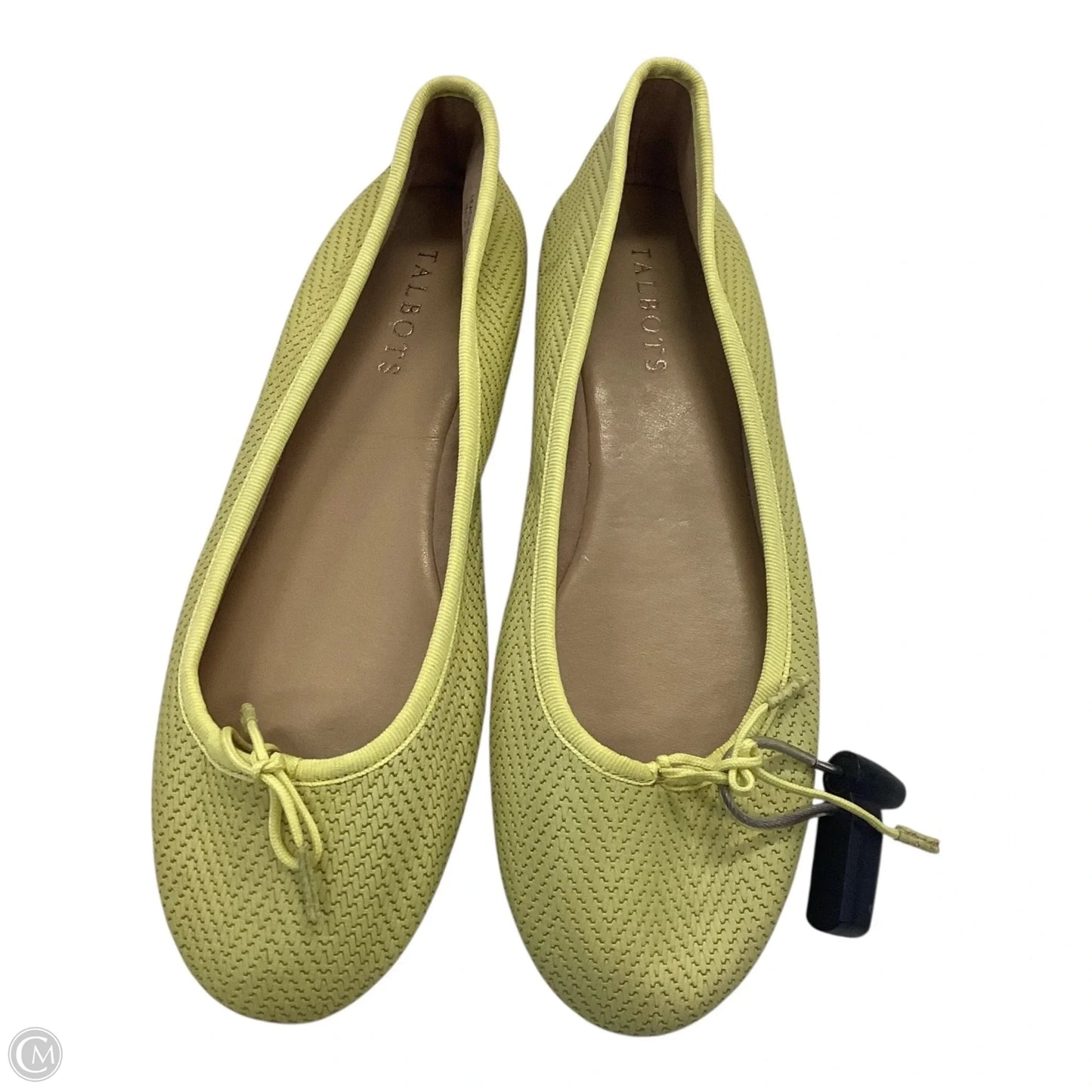 Shoes Flats By Talbots In Yellow, Size: 7.5