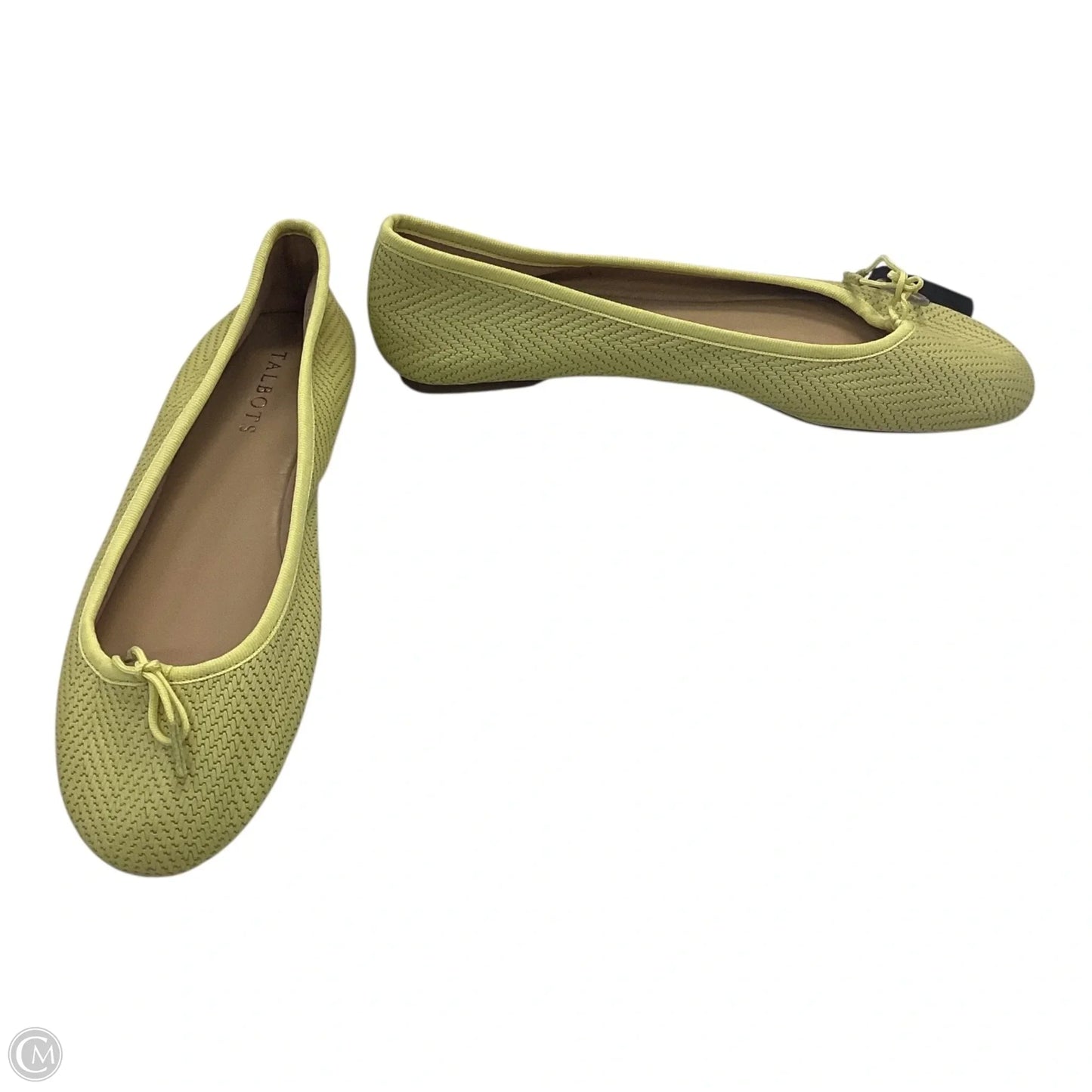 Shoes Flats By Talbots In Yellow, Size: 7.5