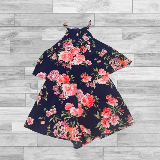 Floral Print Romper Lulus, Size S