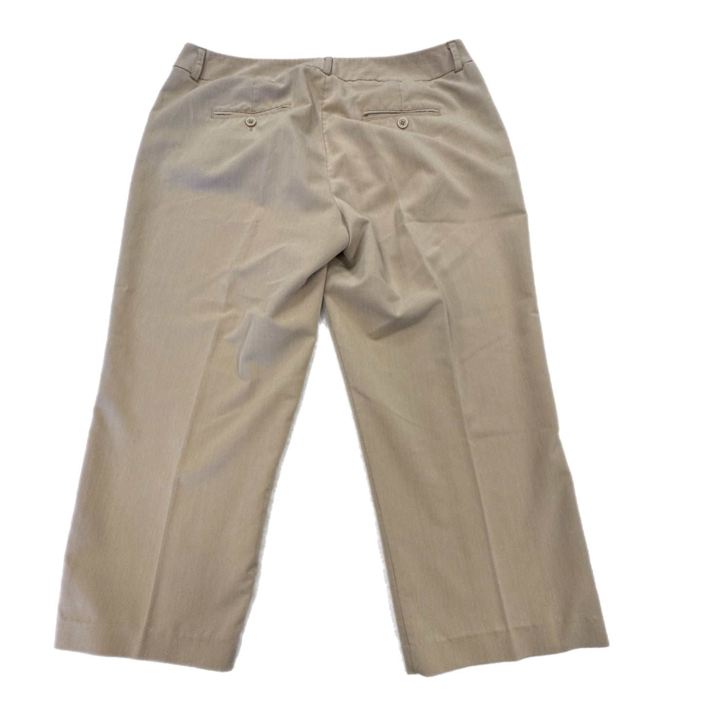 Capris By Sharagano In Tan, Size: 10