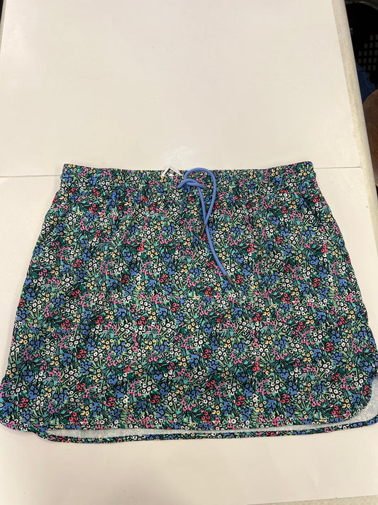 Skort By St Johns Bay In Floral Print, Size: Xl