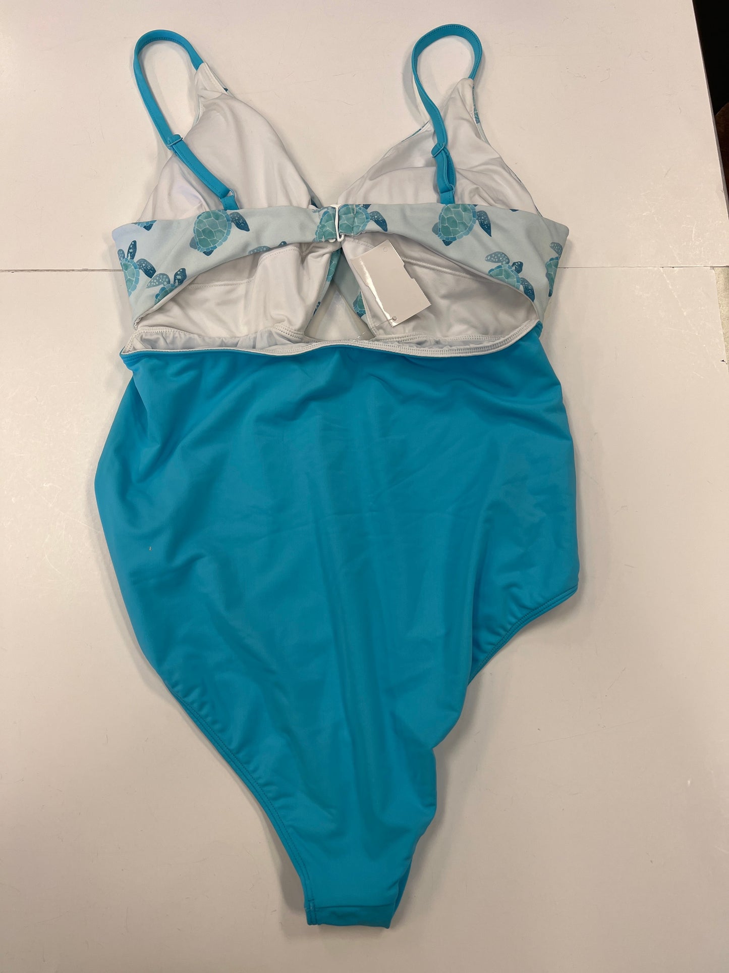 Swimsuit By Cmc In Blue & White, Size: Xl