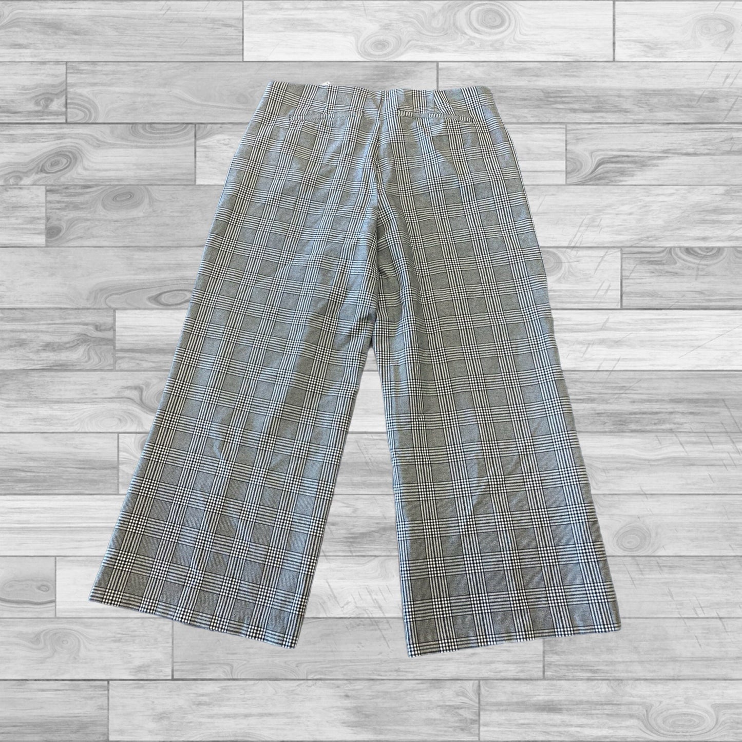 Pants Wide Leg By Old Navy In Plaid Pattern, Size: Xl