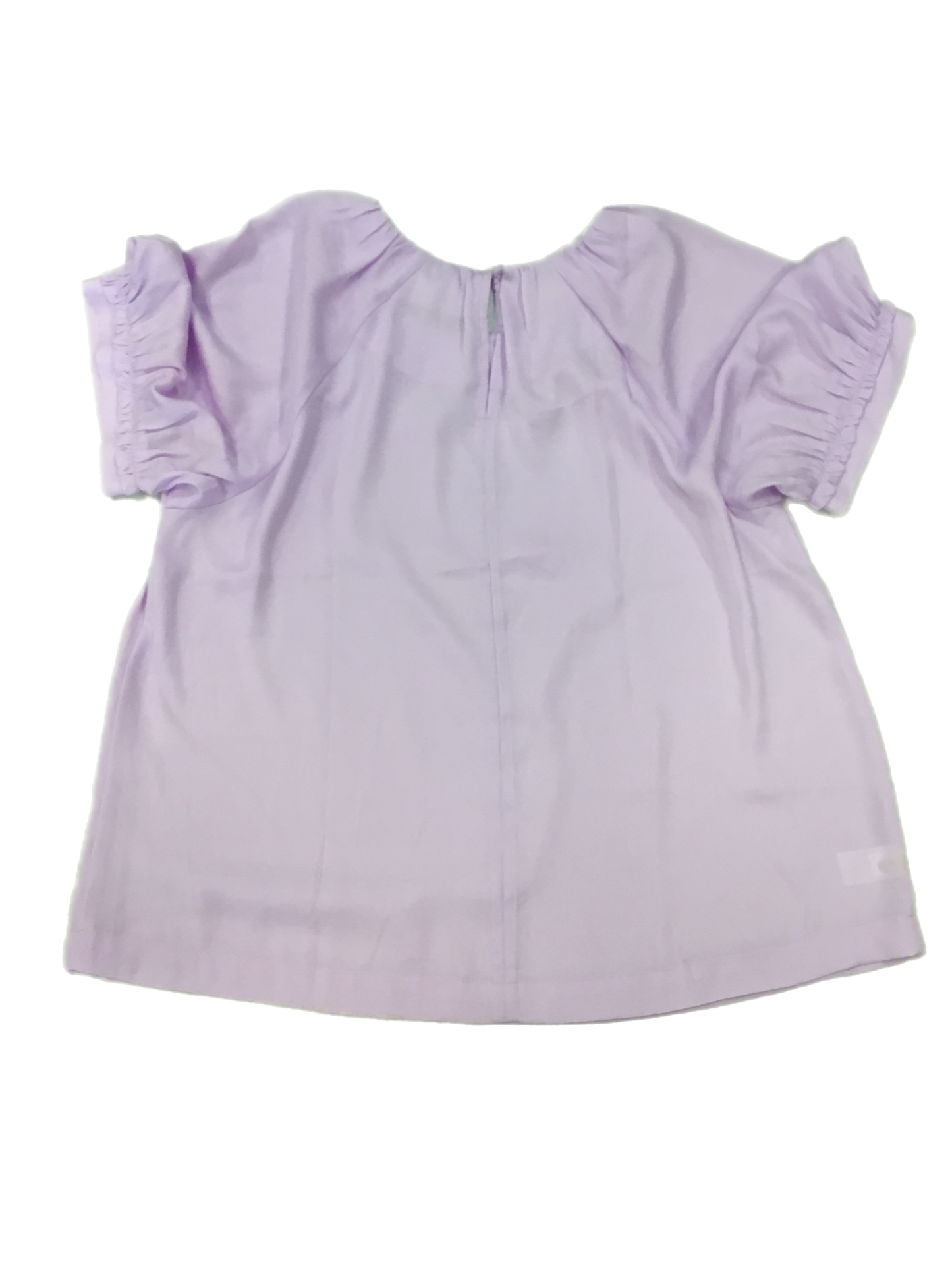 Top Short Sleeve By Ann Taylor In Purple, Size: M