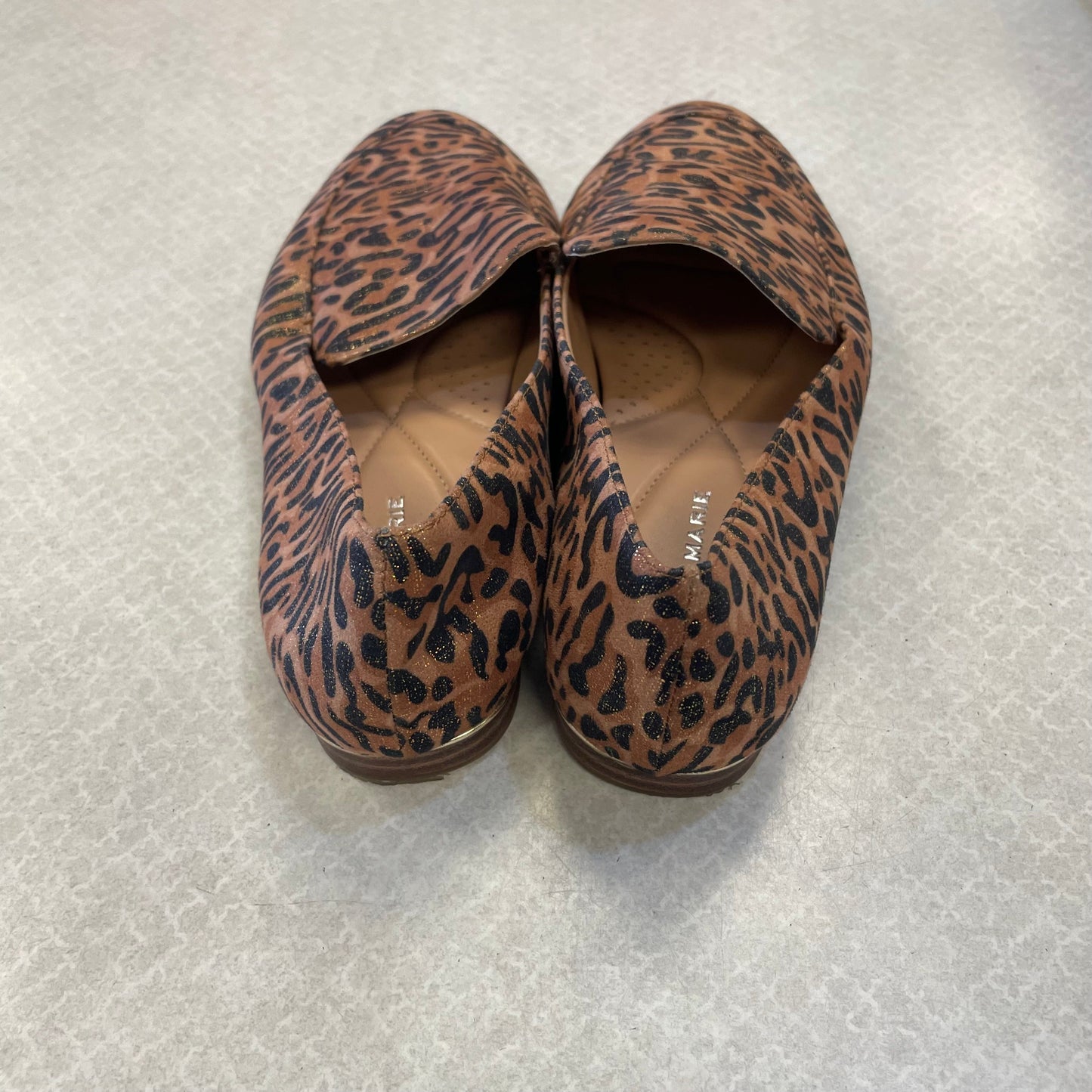 Shoes Flats By Alex Marie In Animal Print, Size: 8.5