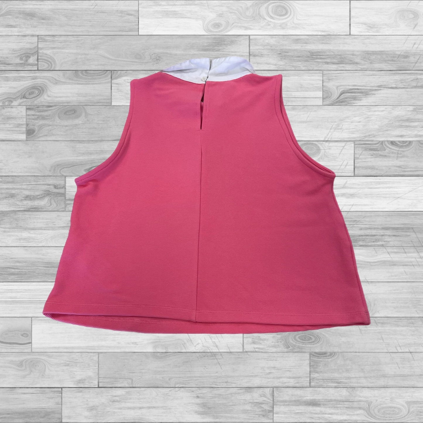 Top Sleeveless By Zara In Pink, Size: S