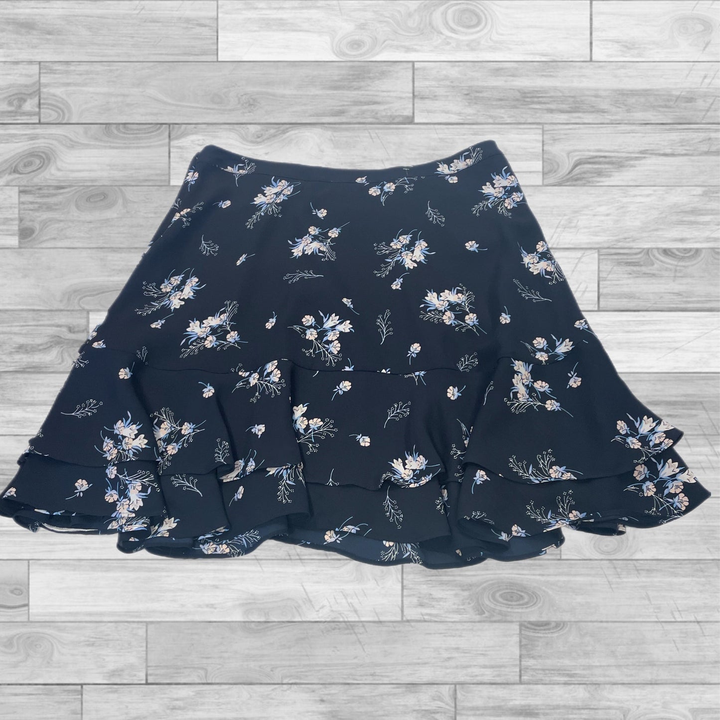 Skirt Mini & Short By Loft In Navy, Size: 6