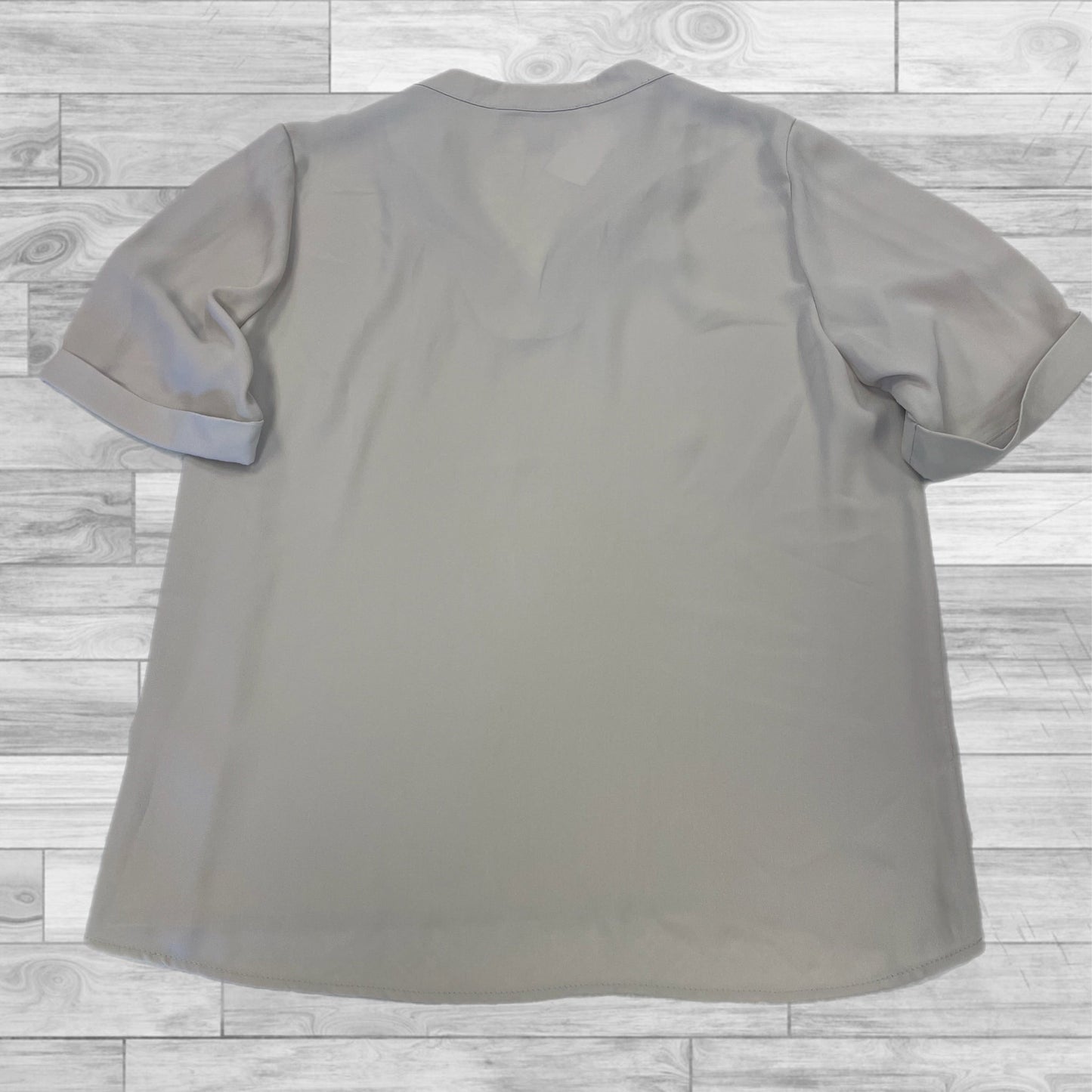 Top Short Sleeve By Catherine Malandrino In Tan, Size: M