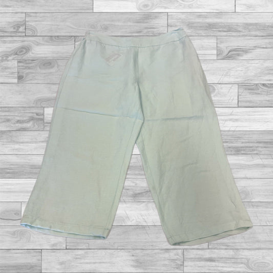 Capris By Ann Taylor In Green, Size: 4