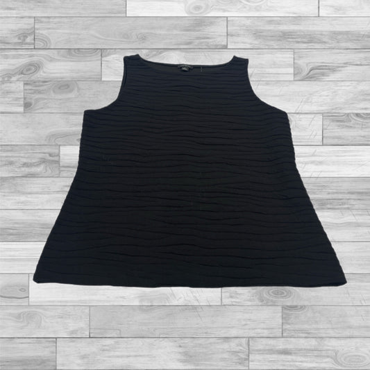 Top Sleeveless By Ann Taylor In Black, Size: M