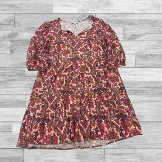 Dress Casual Short By Loft In Paisley Print, Size: Mp