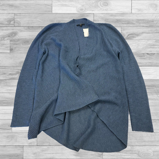 Sweater Cardigan By Eileen Fisher In Blue, Size: M