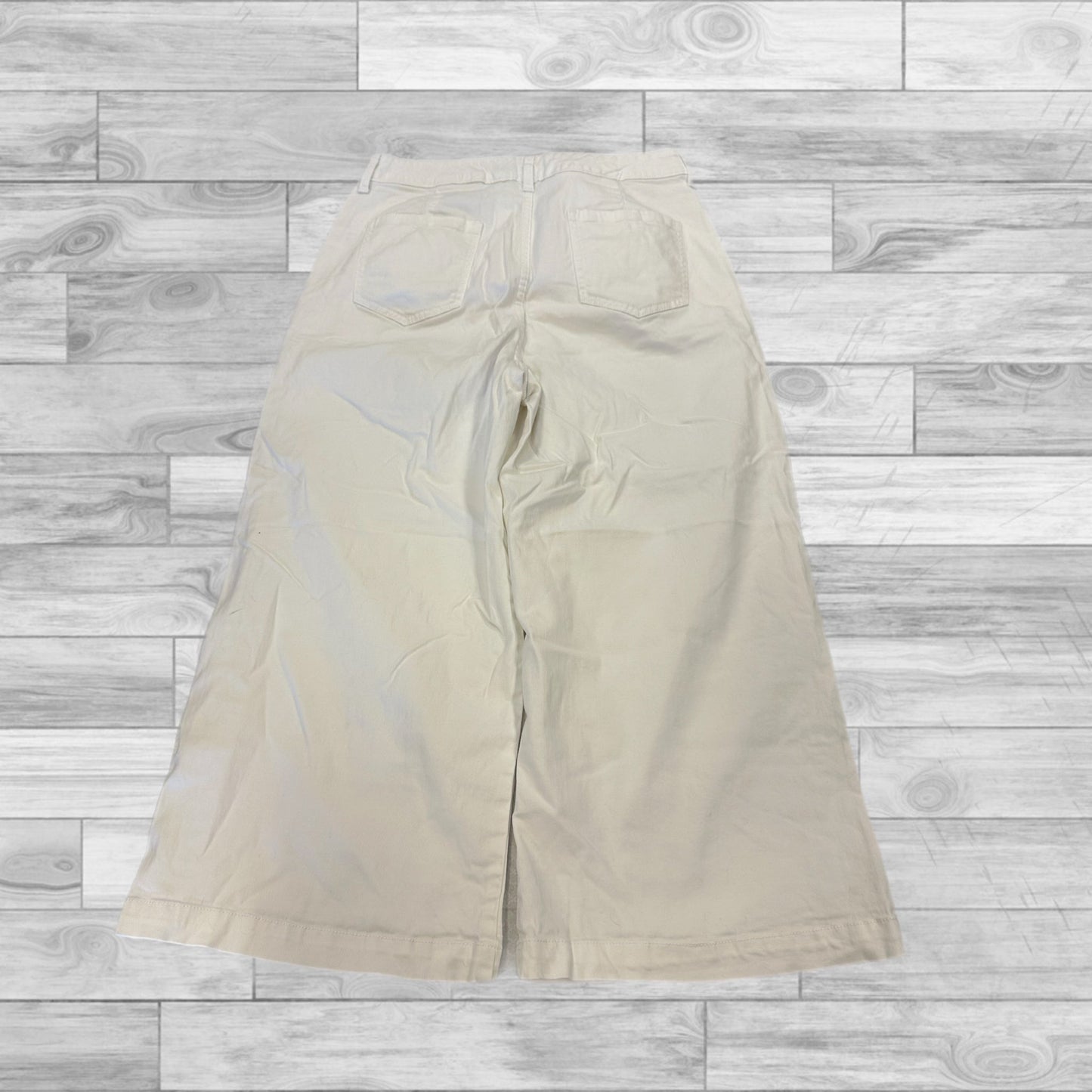 Pants Cropped By A New Day In White, Size: 12