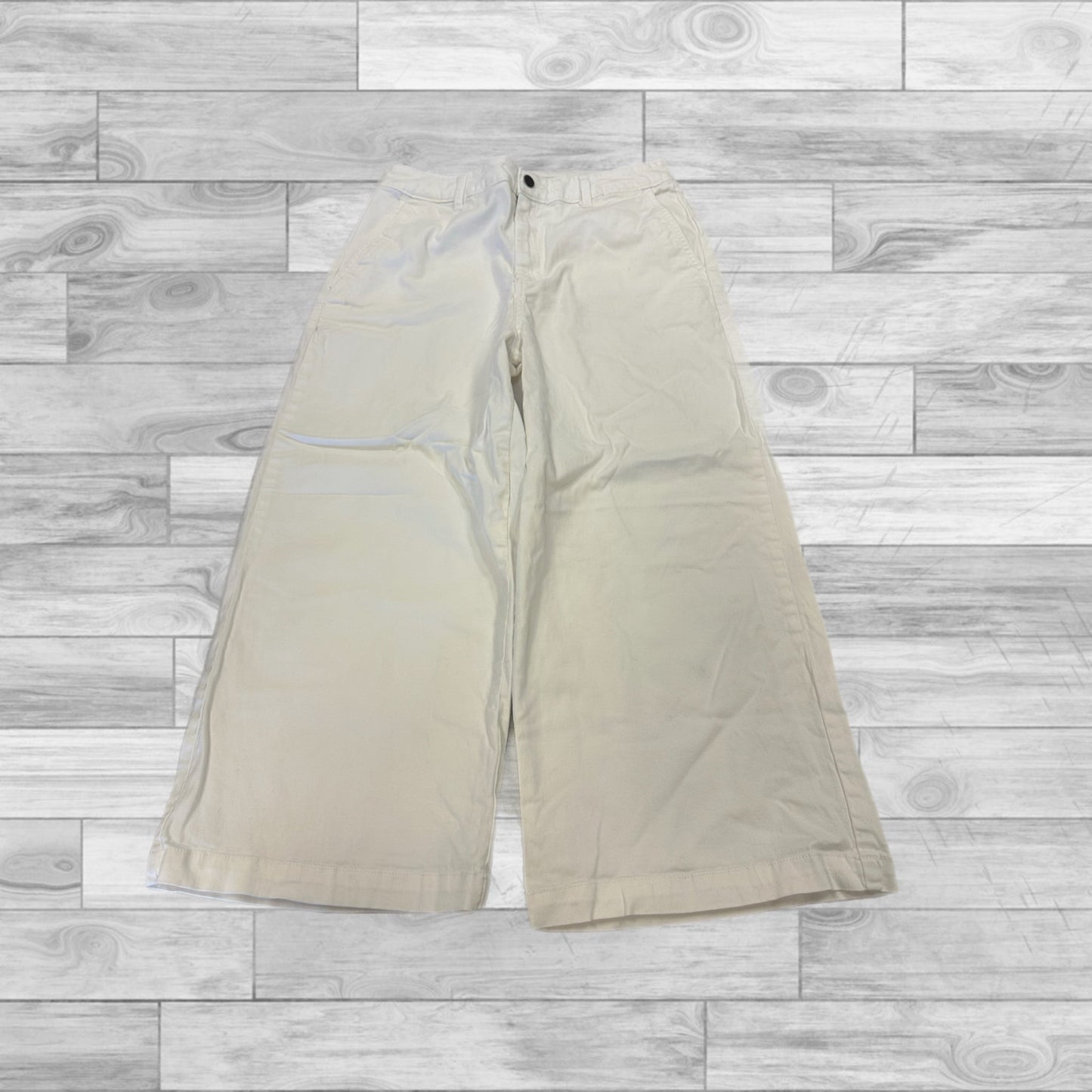 Pants Cropped By A New Day In White, Size: 12