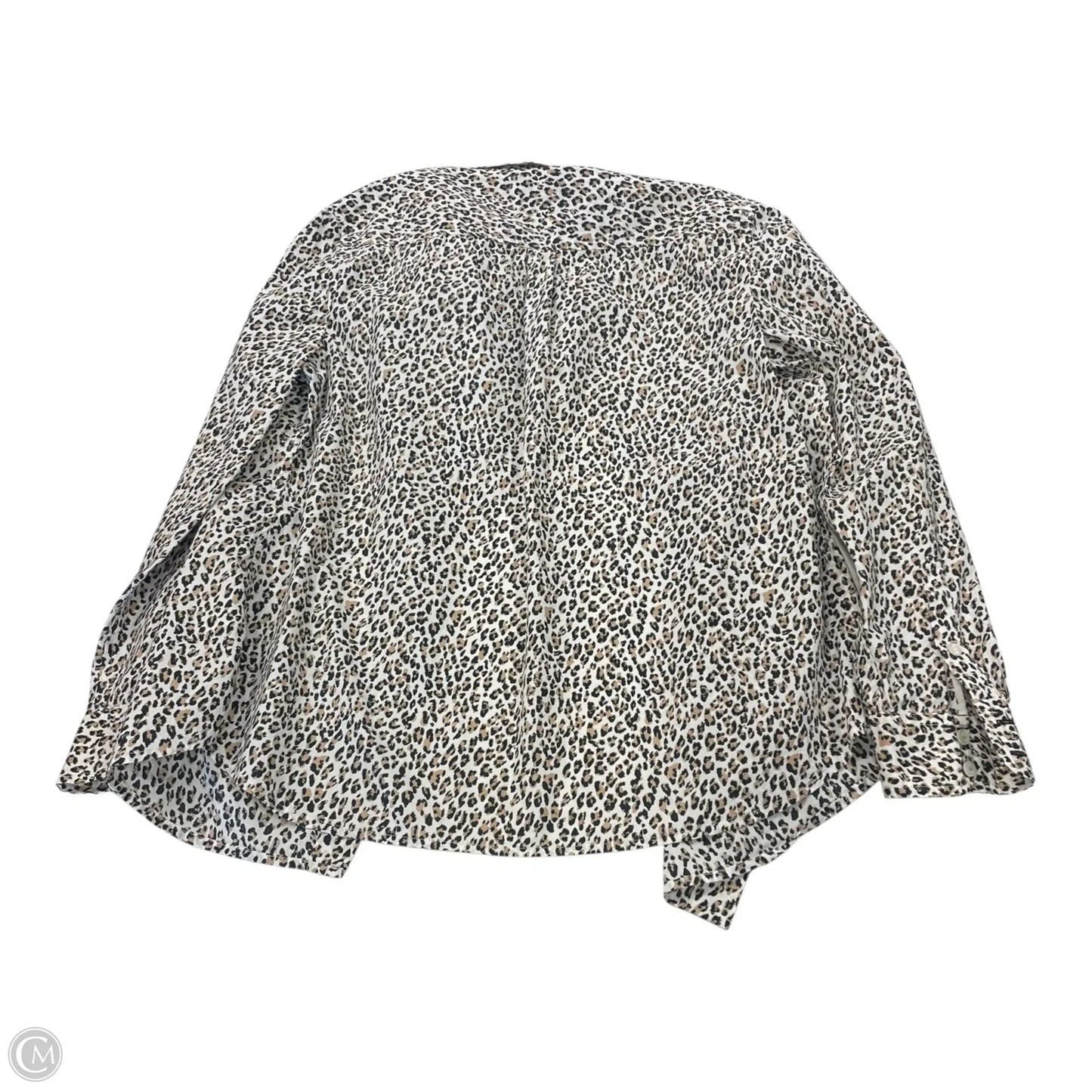 Top Long Sleeve By Talbots In Animal Print, Size: Sp