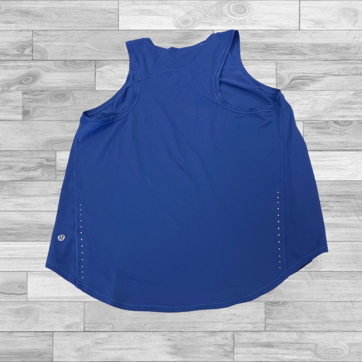 Athletic Tank Top By Lululemon In Blue, Size: M