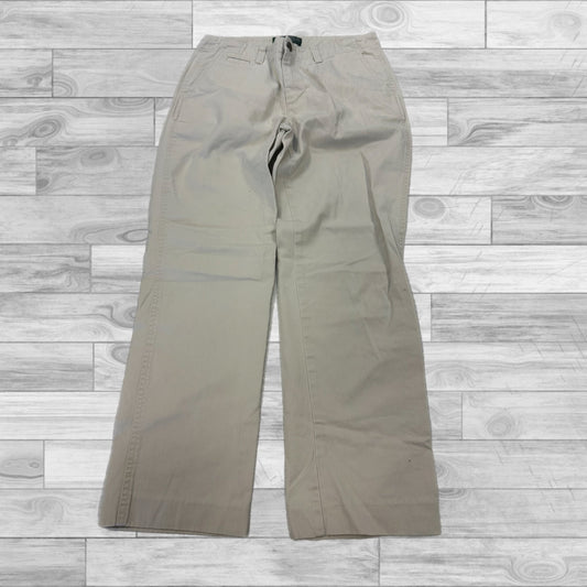 Pants Chinos & Khakis By Lauren By Ralph Lauren In Tan, Size: 8p