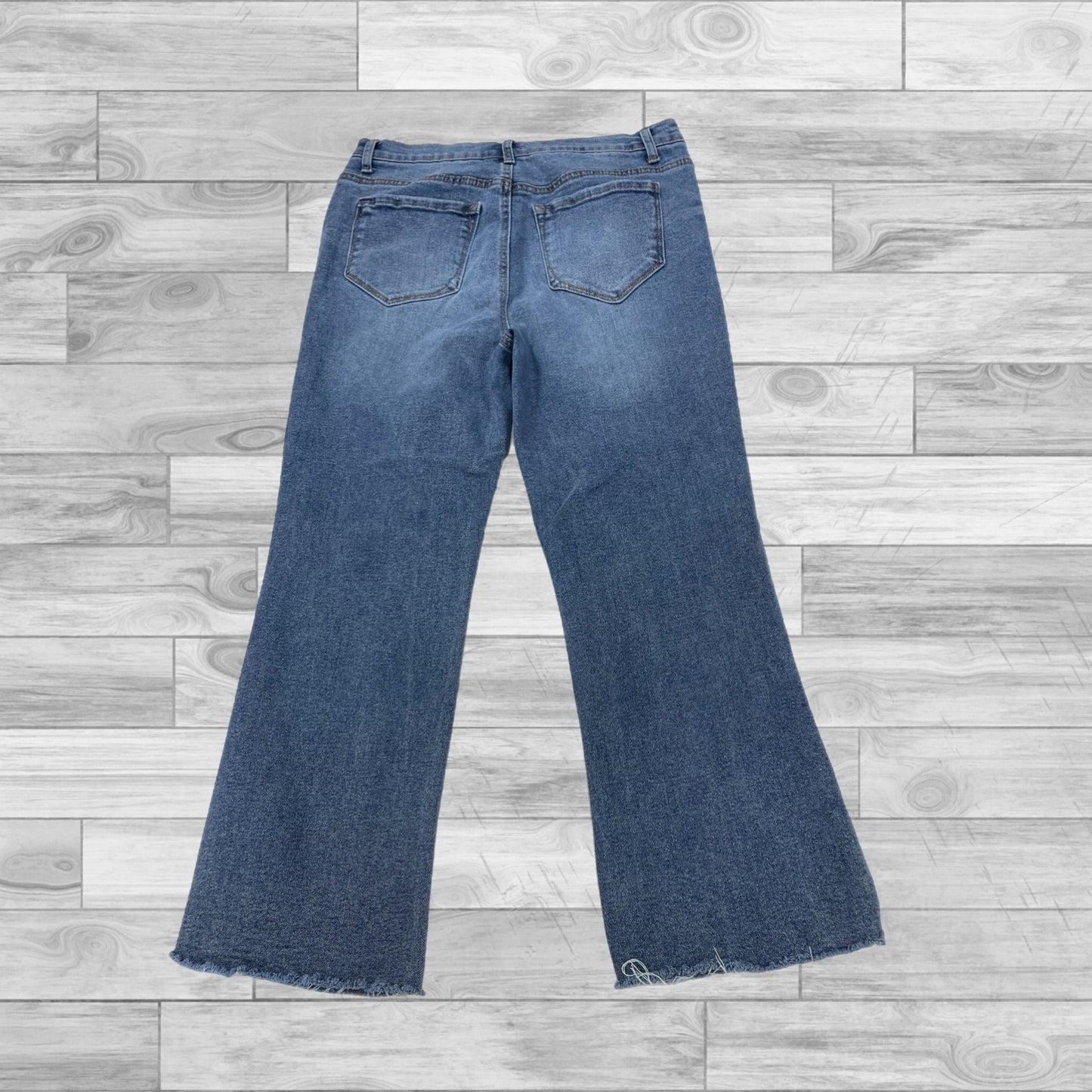 Jeans Straight By Kensie In Blue Denim, Size: 10