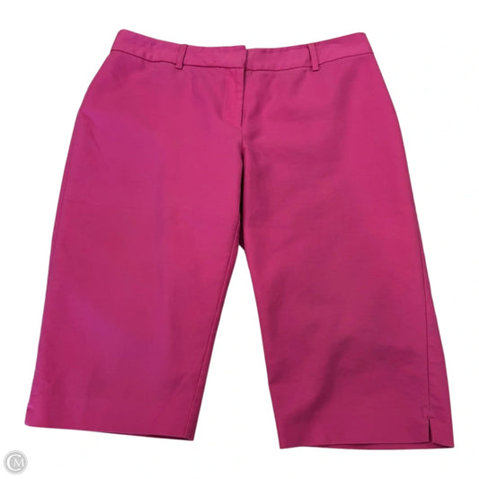 Capris By Charter Club In Pink, Size: 14