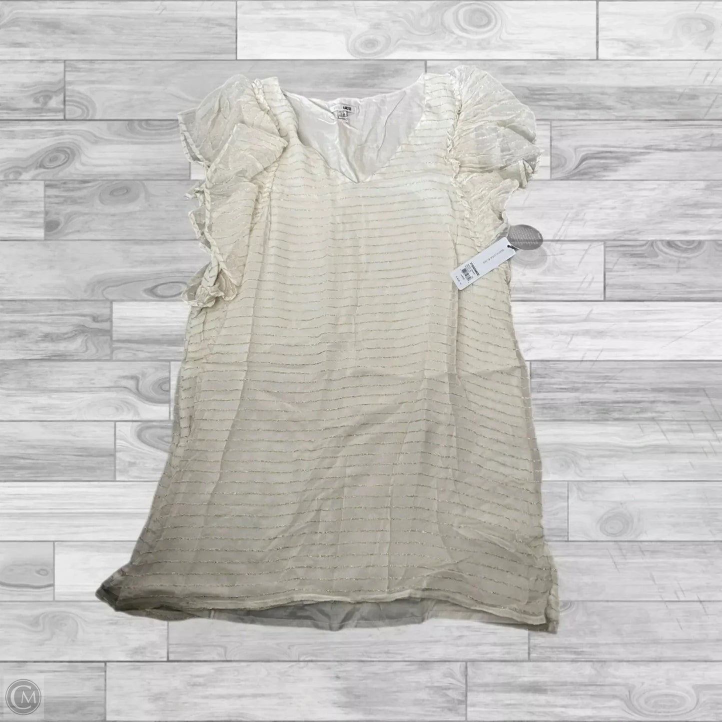 Dress Casual Short By Cmc In Cream, Size: L