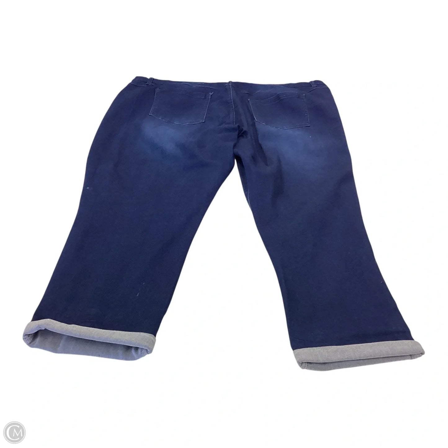 Jeans Skinny By Diane Gilman In Blue Denim, Size: 24