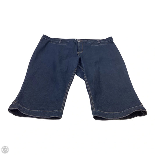 Capris By Avenue In Blue Denim, Size: 24