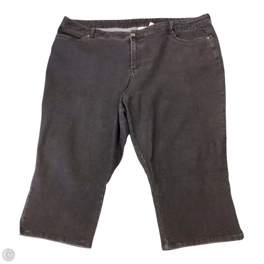 Capris By Clothes Mentor In Black, Size: 26