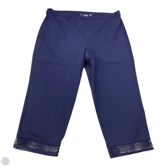 Pants Other By Susan Graver In Navy, Size: 24