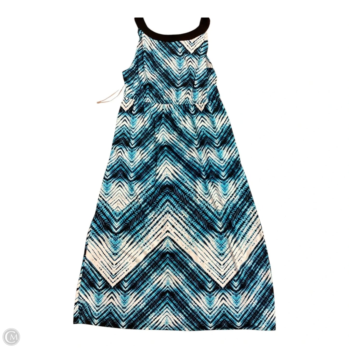 Dress Casual Maxi By In Studio In Black & Blue, Size: 3x
