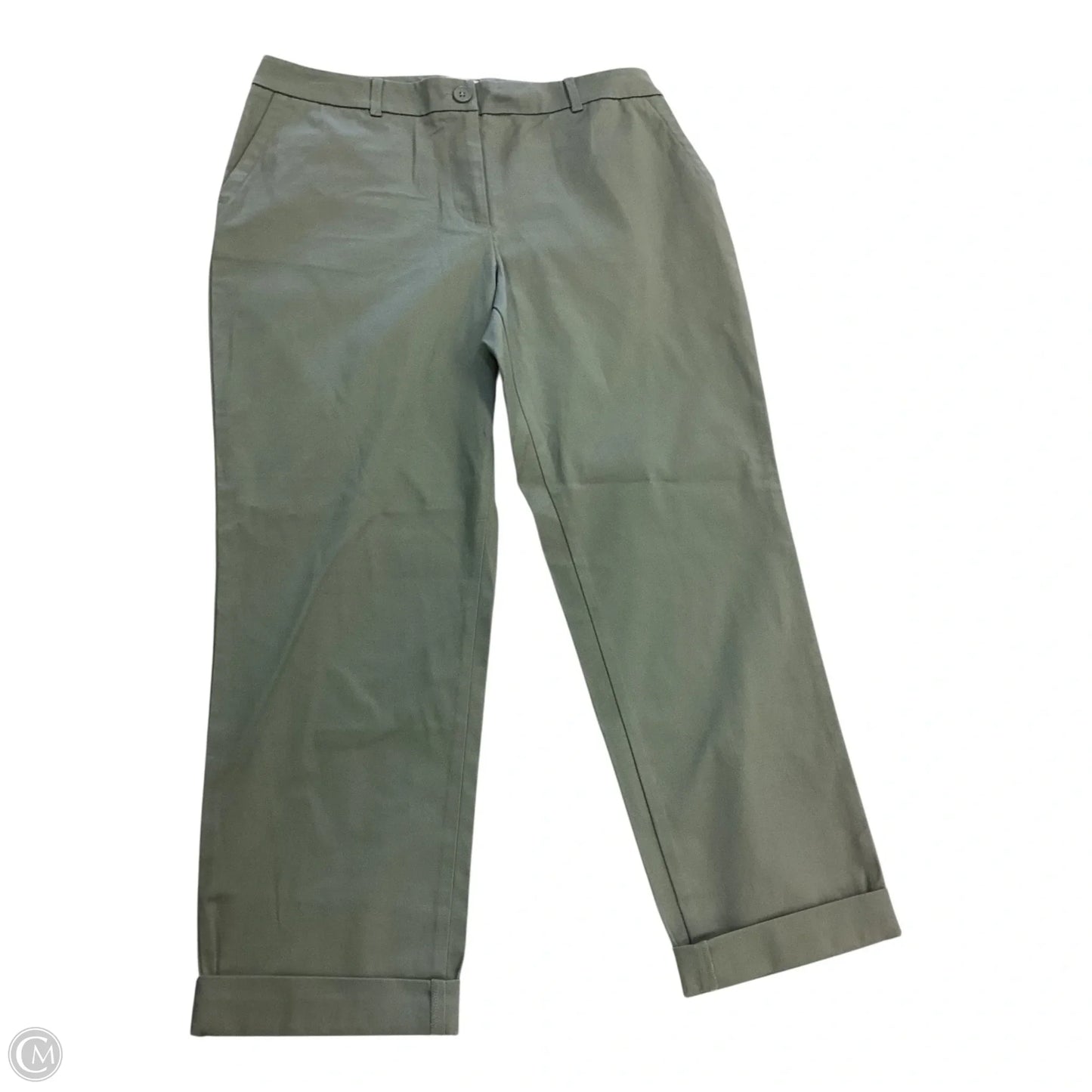 Pants Chinos & Khakis By Talbots In Green, Size: 10p