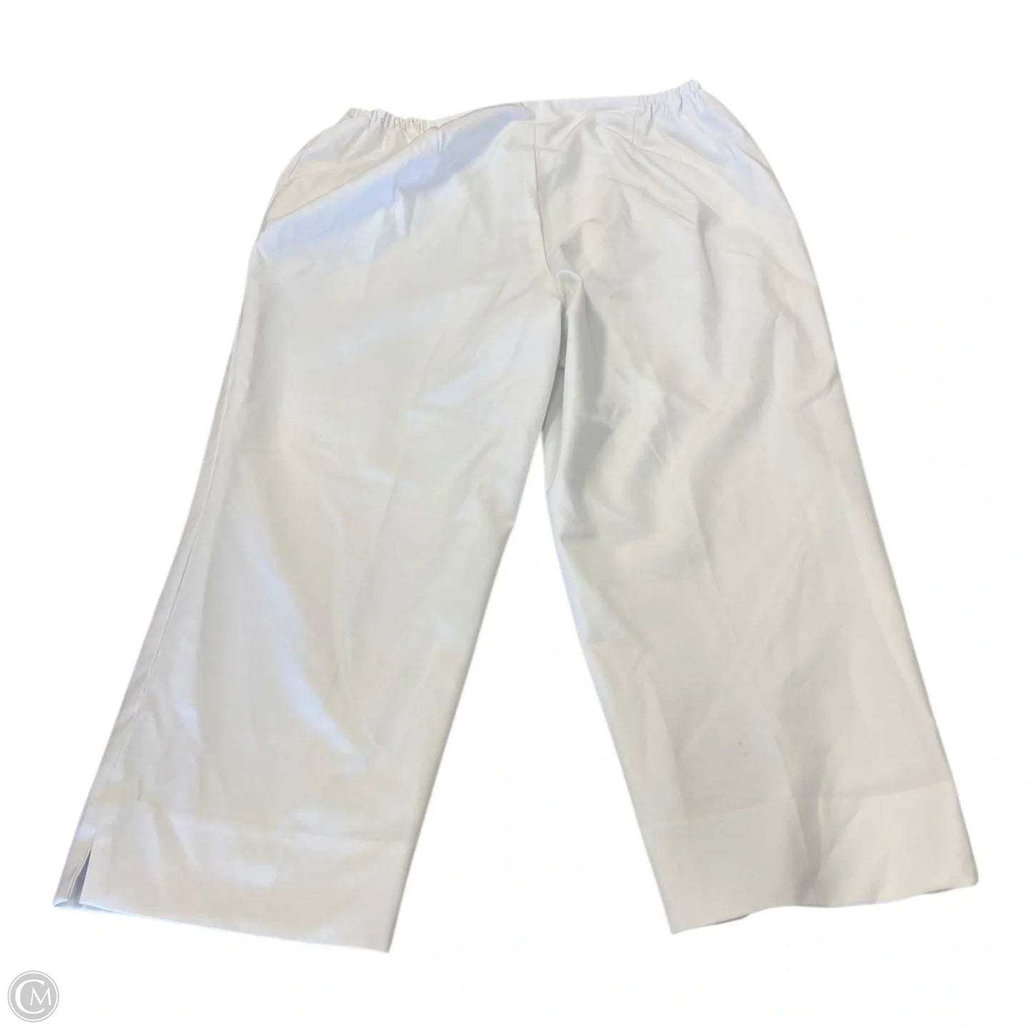 Pants Dress By Talbots In White, Size: 18