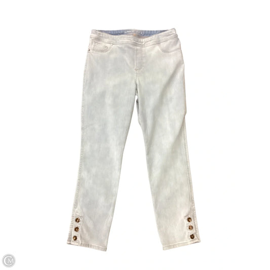 Jeans Skinny By Chicos In Blue Denim, Size: 4
