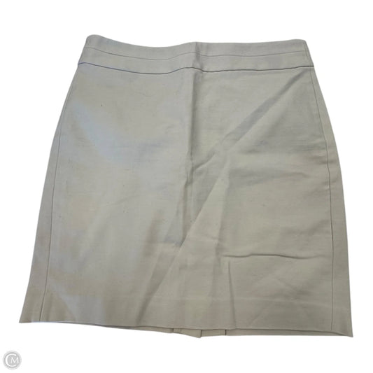 Skirt Mini & Short By Banana Republic In Tan, Size: 6p