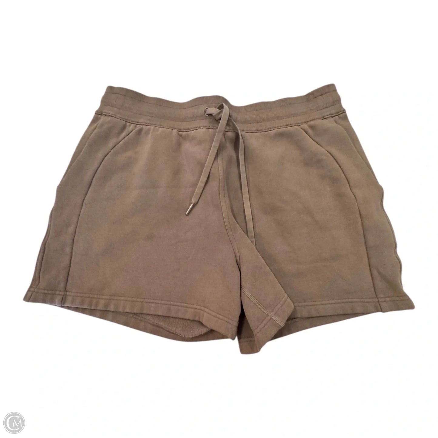 Athletic Shorts By Lululemon In Tan, Size: 14