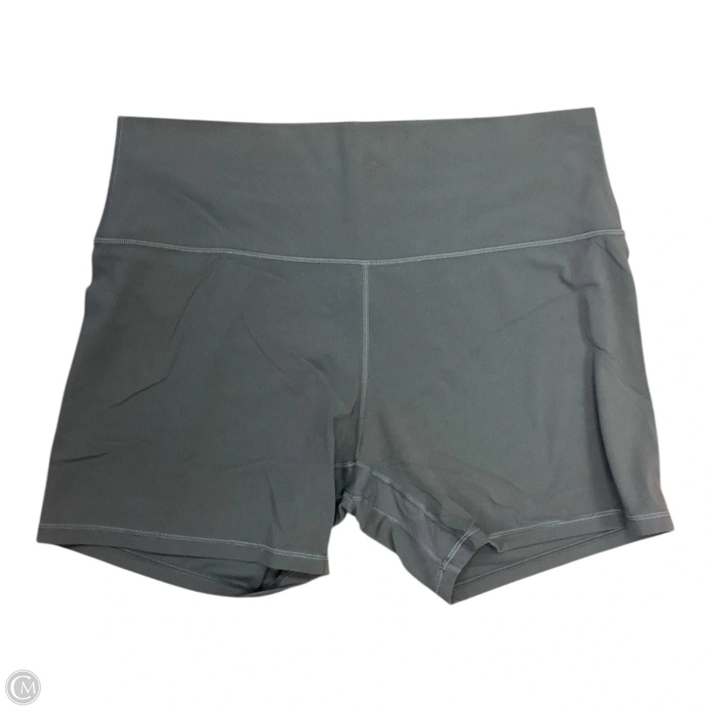 Athletic Shorts By Lululemon In Green, Size: 16