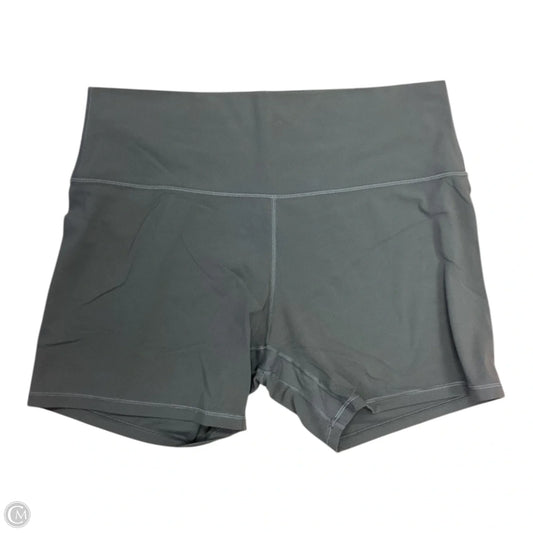 Athletic Shorts By Lululemon In Green, Size: 16