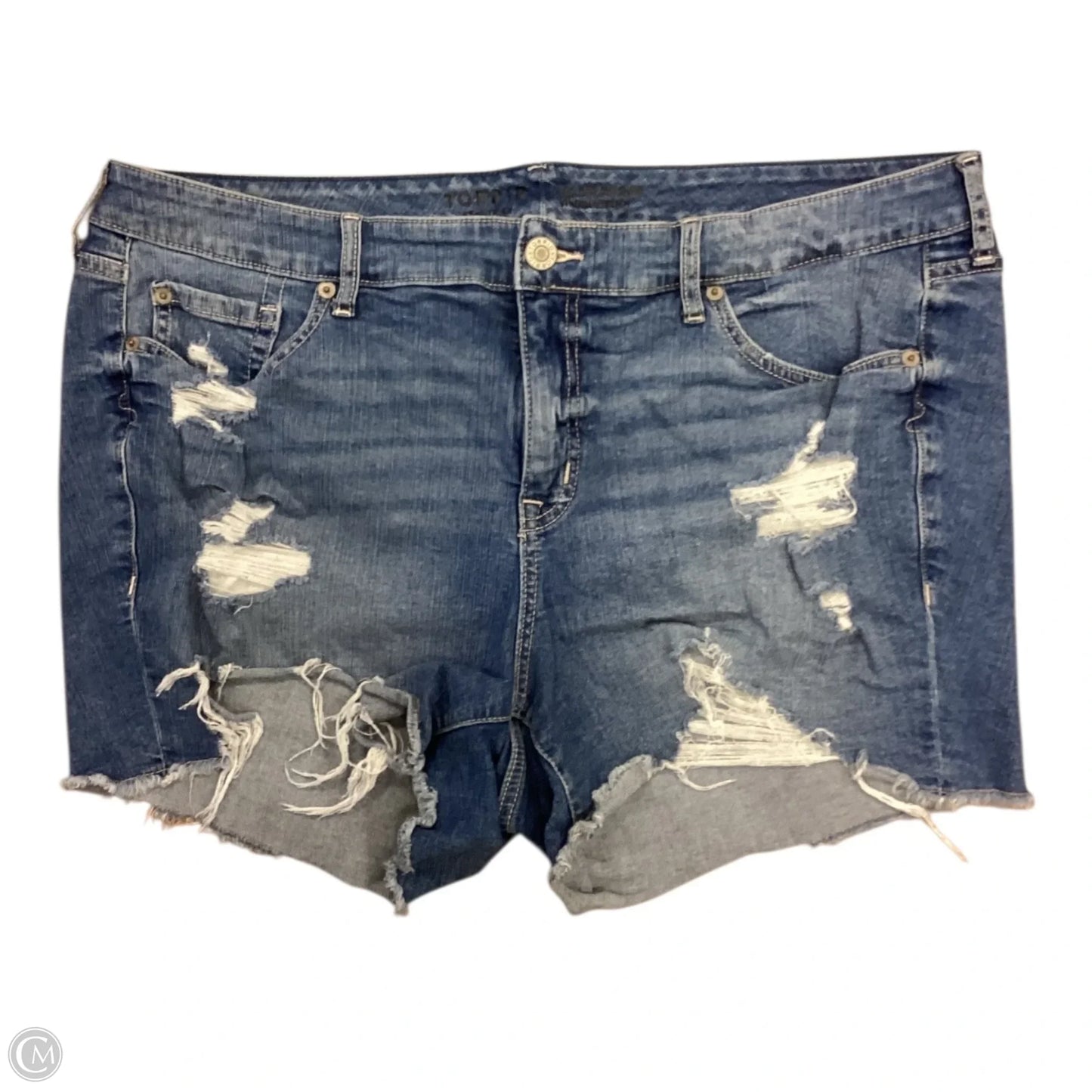 Shorts By Torrid In Blue Denim, Size: 20