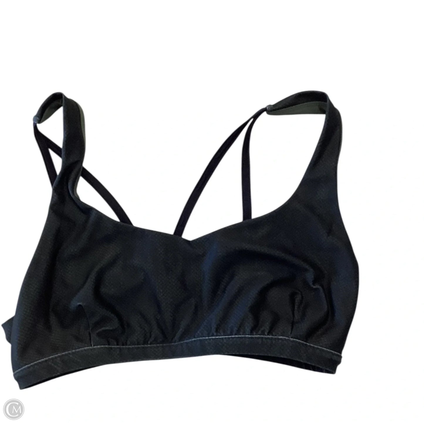 Athletic Bra By Joy Lab In Black & Green, Size: L