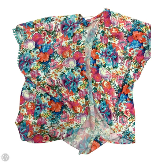 Kimono By Gianni Bini In Floral Print, Size: M