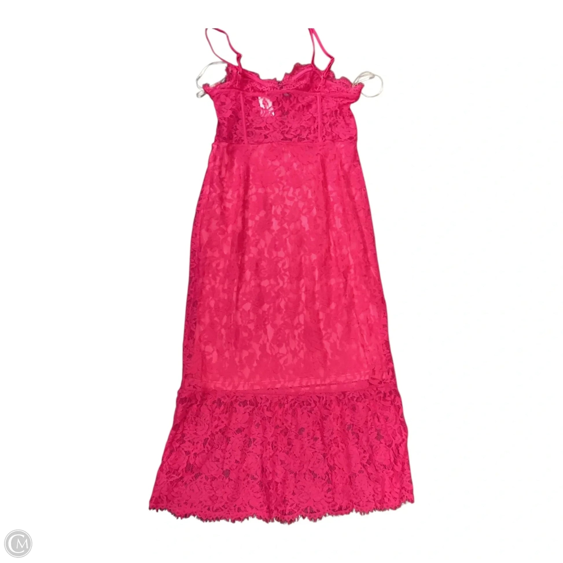 Dress Casual Maxi By Forever 21 In Pink, Size: Xl Dress Casual Maxi By Forever 21 In Pink, Size: Xl